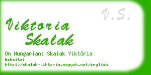viktoria skalak business card
